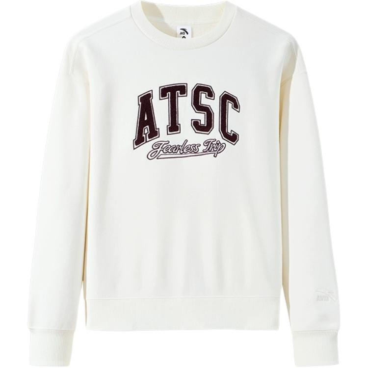 Anta Comfortable Casual Simple Round Neck Pullover Sweatshirt Women Sweatshirt Ivory-White 162448729-1 L
Anta Comfortable Casual Simple Round Neck Pullover Sweatshirt Women Sweatshirt Ivory-White 162448729-1 L