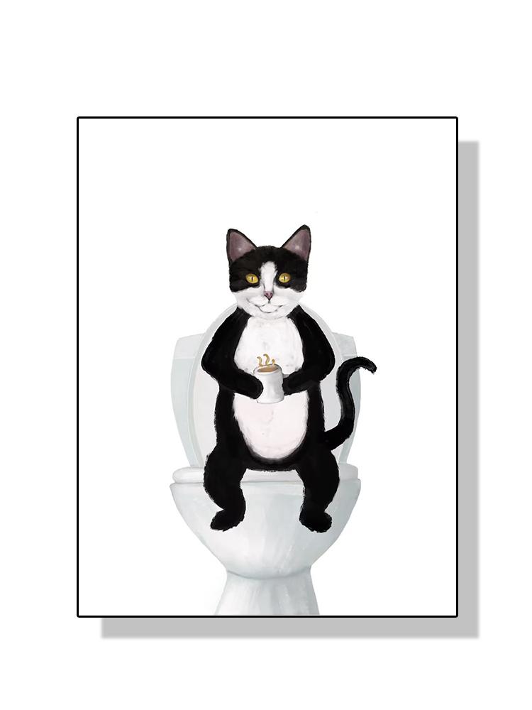 Черный кот пьет кофе, щетка с зубами, постер и принт, холст, картина, забавная настенная живопись для ванной комнаты, украшение для дома, туалета 21x30cm No Frame
Черный кот пьет кофе, щетка с зубами, постер и принт, холст, картина, забавная настенная живопись для ванной комнаты, украшение для дома, туалета 21x30cm No Frame