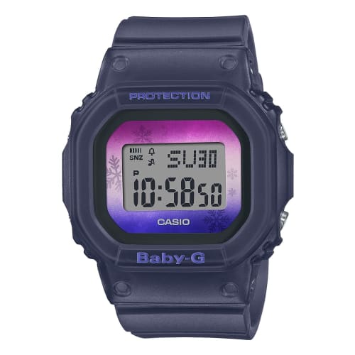 Женские синие часы Casio Baby-G Цвета зимнего пейзажа BGD-560WL-2JF
Женские синие часы Casio Baby-G Цвета зимнего пейзажа BGD-560WL-2JF