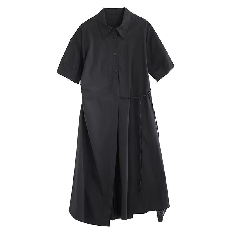 XITAO Loose Folds Vintage Shirt Dress ZMY1068 One Size чёрный
XITAO Loose Folds Vintage Shirt Dress ZMY1068 One Size чёрный