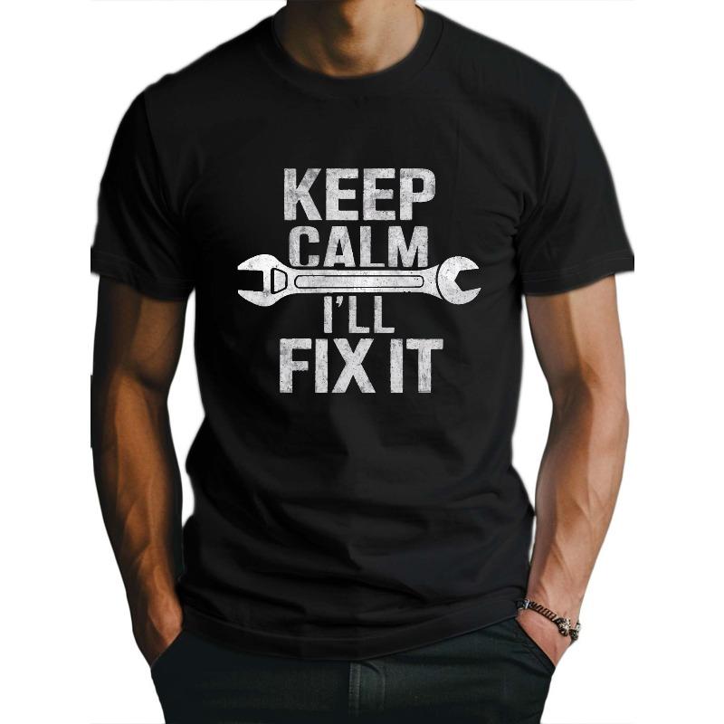 European sizes Keep calm wrench Fitted Men s T-Shirt, Sweat-wicking and Freedom of Movement 4XL чорний
European sizes Keep calm wrench Fitted Men s T-Shirt, Sweat-wicking and Freedom of Movement 4XL чорний