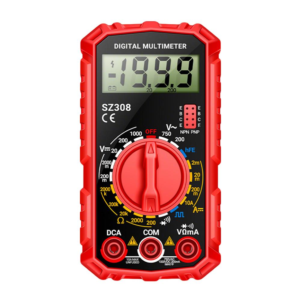 Multi-Function Digital Multimeter Voltage Resistance Meter LCD Voltage Current Detector High-Precision Tester Volt Amp Ohm Meter
Multi-Function Digital Multimeter Voltage Resistance Meter LCD Voltage Current Detector High-Precision Tester Volt Amp Ohm Meter