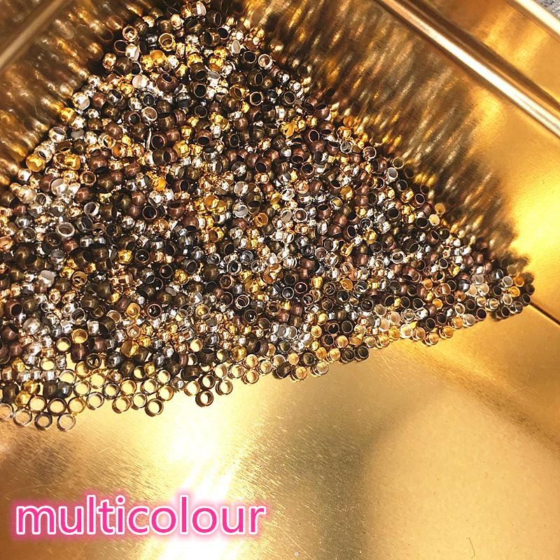 2/2.5/3/4mm Copper Ball End Crimp Beads Diameter Stopper Spacer Beads For Jewelry Making Finding 2mm(300pcs)
2/2.5/3/4mm Copper Ball End Crimp Beads Diameter Stopper Spacer Beads For Jewelry Making Finding 2mm(300pcs)