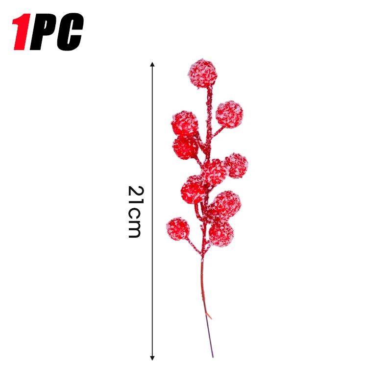 Artificial Snow Frosted Berries Red Holly Berry Branches Xmas Tree Wreath Crafts Home New Year Party Decoration DIY Fake Flowers
Artificial Snow Frosted Berries Red Holly Berry Branches Xmas Tree Wreath Crafts Home New Year Party Decoration DIY Fake Flowers