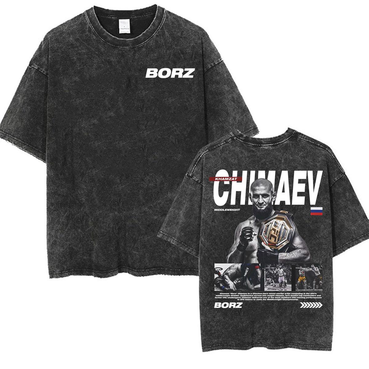 El Lobo Khamzat Chimaev Borz Logo T Shirts Men Women Harajuku Fashion Vintage Washed T Shirt Casual Cotton Short Sleeve Tshirts S
El Lobo Khamzat Chimaev Borz Logo T Shirts Men Women Harajuku Fashion Vintage Washed T Shirt Casual Cotton Short Sleeve Tshirts S