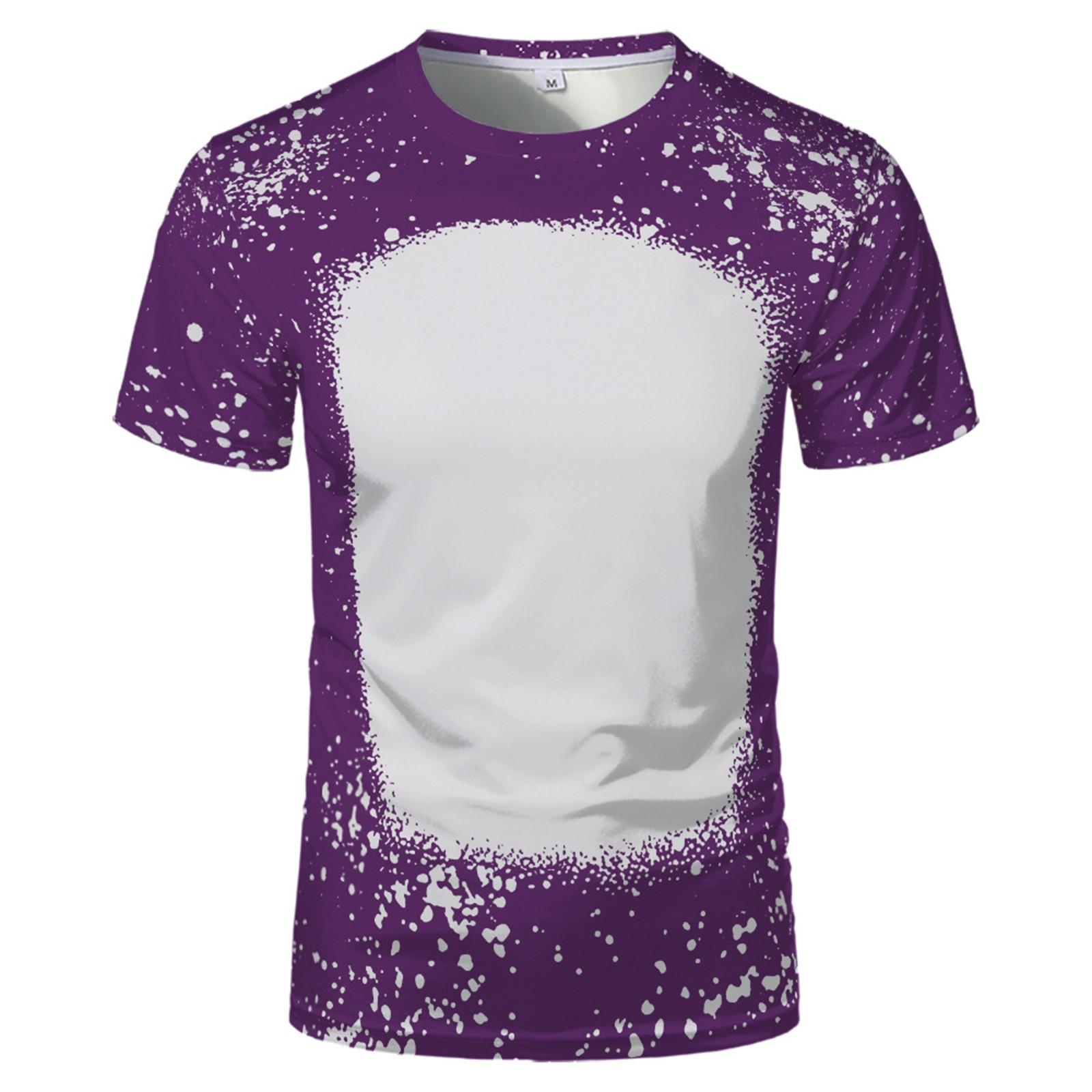 US Size Large Blank Custom T-shirt Heat Transfer Heat Sublimation Short Sleeve M фіолетовий
US Size Large Blank Custom T-shirt Heat Transfer Heat Sublimation Short Sleeve M фіолетовий