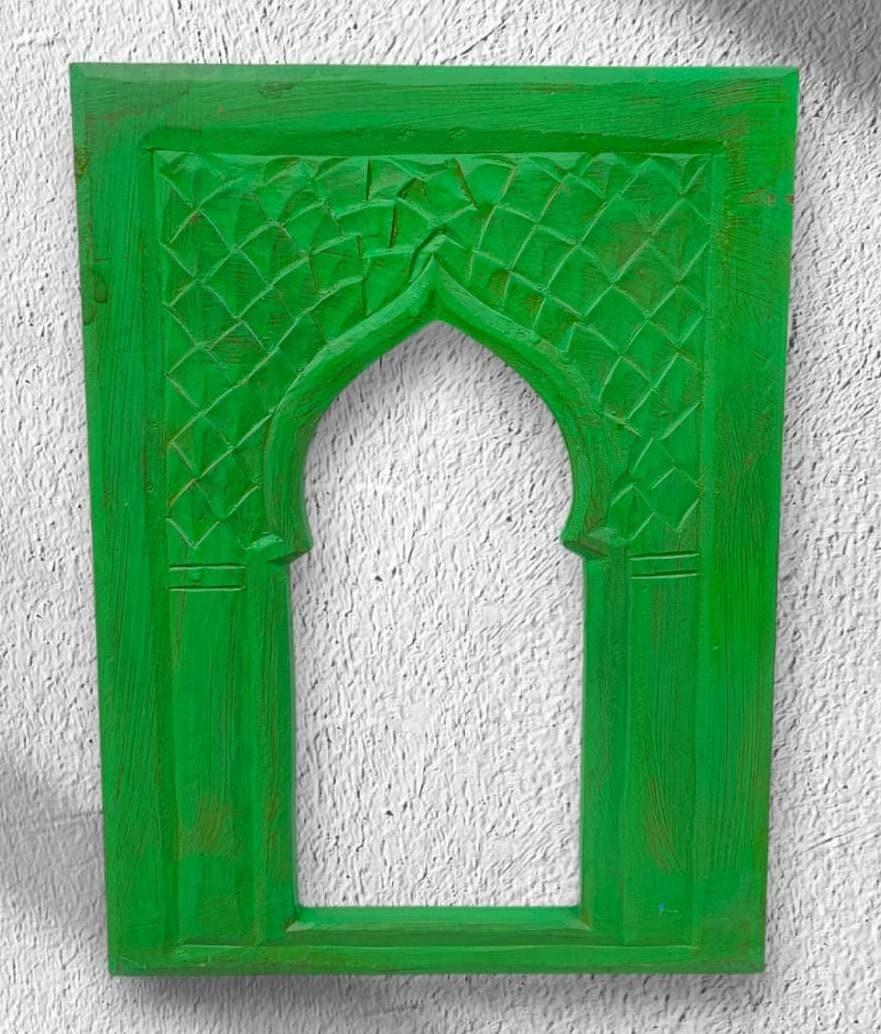 Hand Painted Mehrab Jharokha: Vintage Miniature Window Frame 16” X 8” X 24” (l x w x h) разноцветный
Hand Painted Mehrab Jharokha: Vintage Miniature Window Frame 16” X 8” X 24” (l x w x h) разноцветный