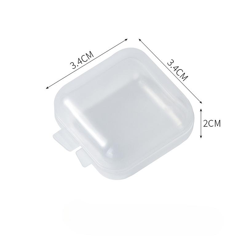 Антиокислительная прозрачная пластиковая коробка для хранения из ПВХ, портативная пылезащитная коробка большой емкости, ожерелье, серьги, шкатулка для ювелирных изделий 3.4*3.4*2cm белый
Антиокислительная прозрачная пластиковая коробка для хранения из ПВХ, портативная пылезащитная коробка большой емкости, ожерелье, серьги, шкатулка для ювелирных изделий 3.4*3.4*2cm белый