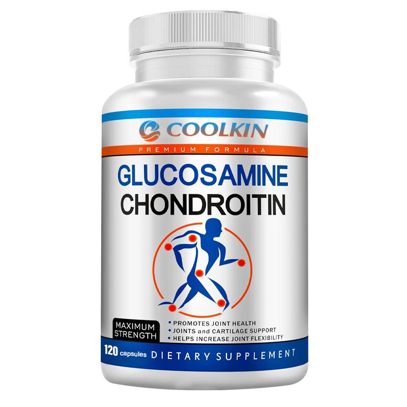 Coolkin Glucosamine, Chondroitin, and Turmeric Supplement, Joint Health Supplement for Men and Women, Promotes Cartilage and Joint Health 120
Coolkin Glucosamine, Chondroitin, and Turmeric Supplement, Joint Health Supplement for Men and Women, Promotes Cartilage and Joint Health 120