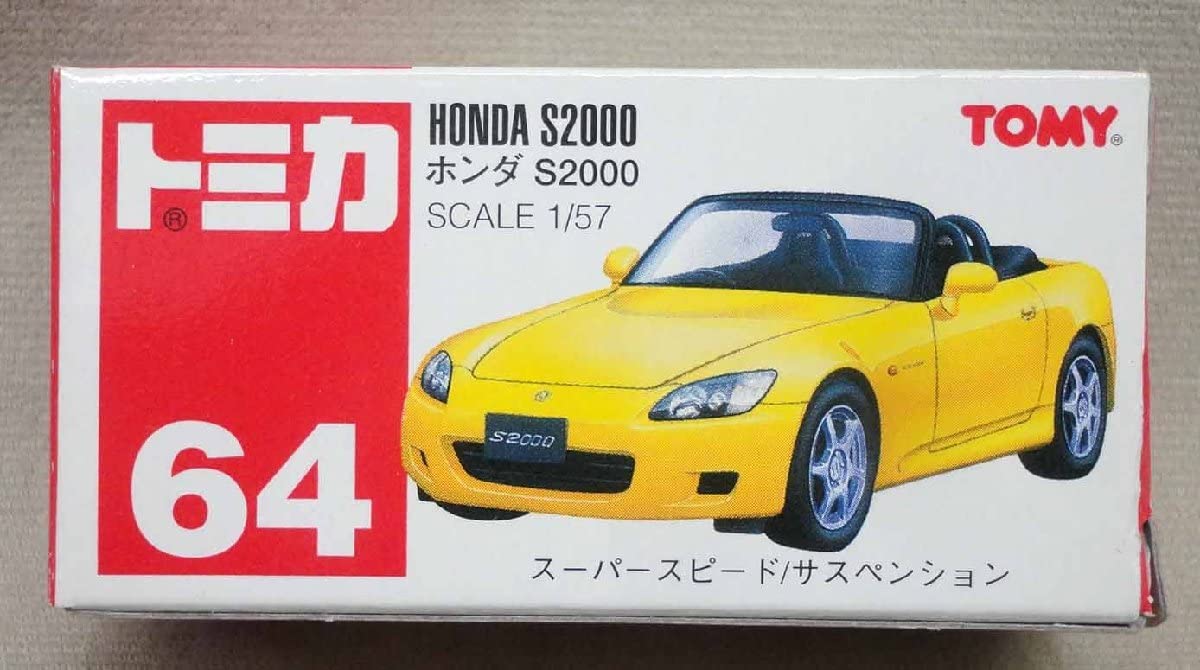 Tomica Red Box 64 Honda S2000 Unboxing Mini Car Tommy