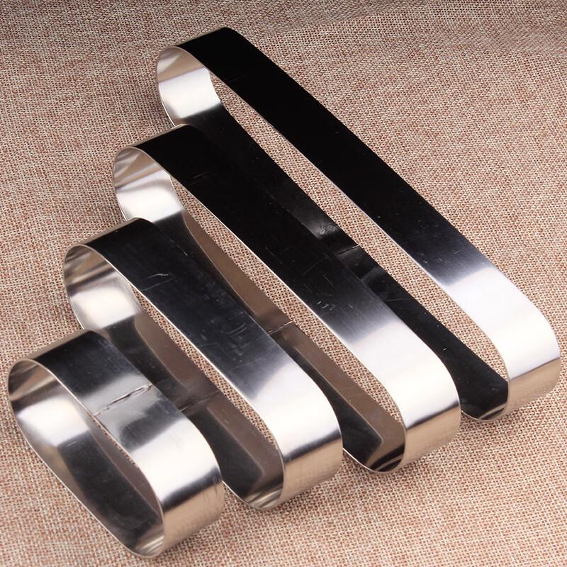 Stainless Steel Oval Mousse and Pancake Ring
Stainless Steel Oval Mousse and Pancake Ring