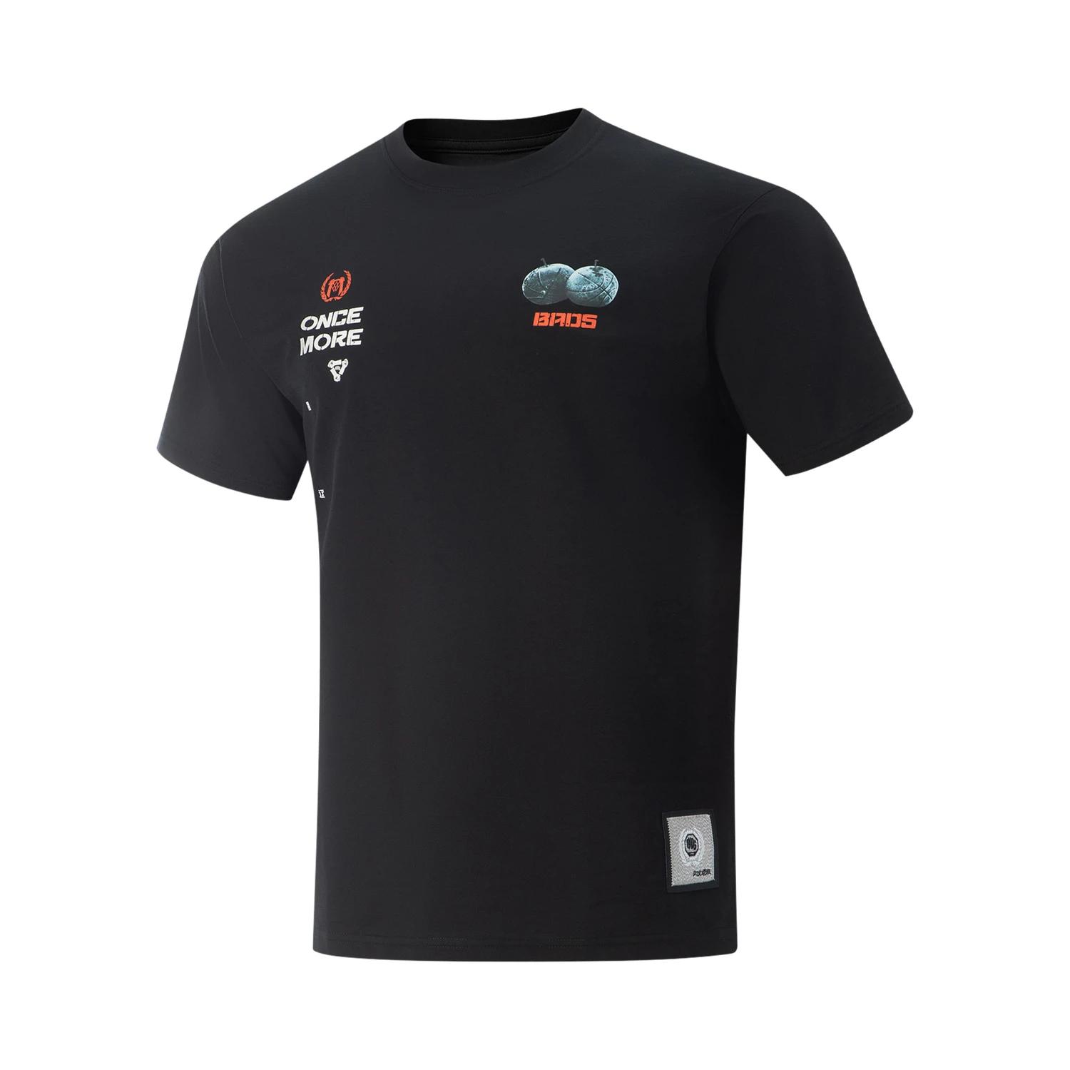 Li Ning Badfive Letter Round Neck Comfortable Breathable Versatile Short Sleeve T-Shirt Men Tops Black AHSVB67-2 3XL
Li Ning Badfive Letter Round Neck Comfortable Breathable Versatile Short Sleeve T-Shirt Men Tops Black AHSVB67-2 3XL
