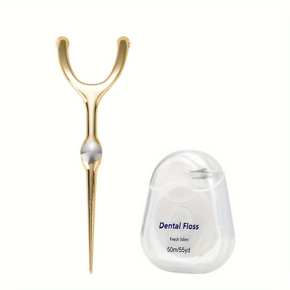 Dental Floss Set Stainless Steel with Replaceable Toothpicks Toothpick Holders PVC Box Portable Oral Care Kit 3.15inch*0.98inch золотистый
Dental Floss Set Stainless Steel with Replaceable Toothpicks Toothpick Holders PVC Box Portable Oral Care Kit 3.15inch*0.98inch золотистый