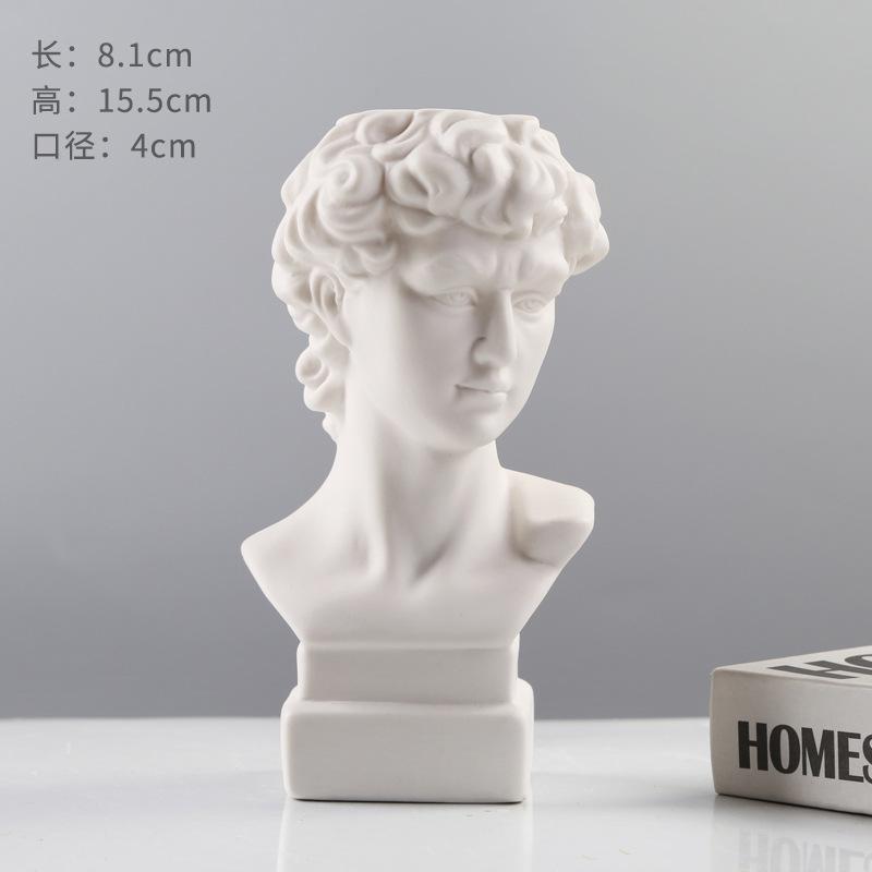 NEW Nordic Ins Creative Ceramic Vase Dry Flower Ornaments Art Face Flower Ornaments Living Room Home Soft Decorations Ornaments
NEW Nordic Ins Creative Ceramic Vase Dry Flower Ornaments Art Face Flower Ornaments Living Room Home Soft Decorations Ornaments