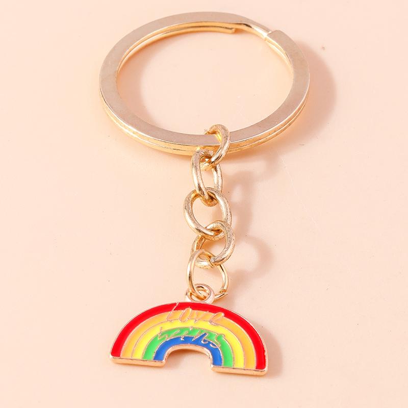 Cute Enamel Rainbow Flag Keychain Love Heart Key Ring Pendants for Women Girls Handbag Decor DIY Key Chains GiftS
Cute Enamel Rainbow Flag Keychain Love Heart Key Ring Pendants for Women Girls Handbag Decor DIY Key Chains GiftS