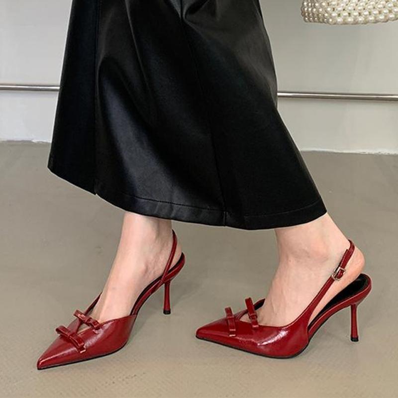 Liyke Fashion Hollow Out Butterfly-Knot Pointed Toe Red High Heels Shoes Wedding Ballet Shoes Pumps Women Slippers Sandal Buckle Remezzo Back 35
Liyke Fashion Hollow Out Butterfly-Knot Pointed Toe Red High Heels Shoes Wedding Ballet Shoes Pumps Women Slippers Sandal Buckle Remezzo Back 35