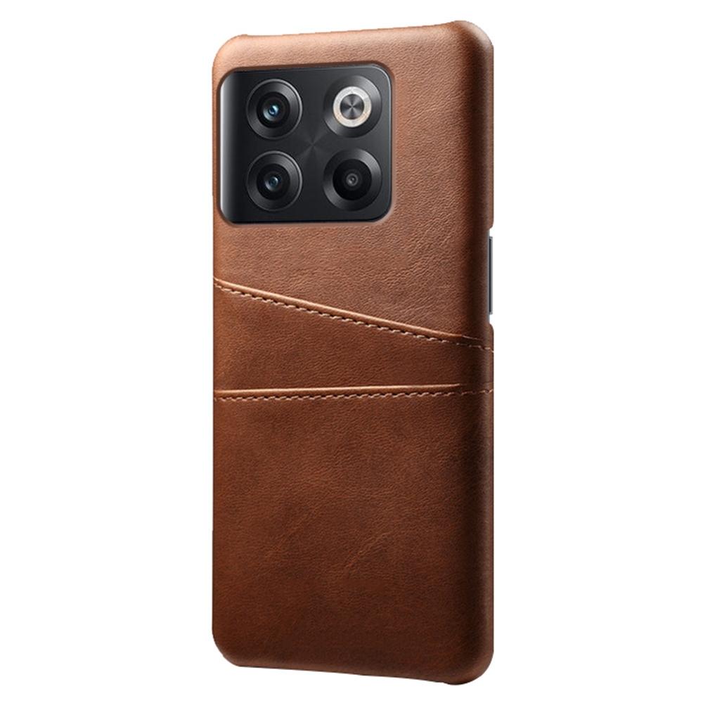 For OnePlus 10T 5G/Ace Pro 5G Phone Back Cover Dual Card Slots PC+PU Leather Phone Case Brown
For OnePlus 10T 5G/Ace Pro 5G Phone Back Cover Dual Card Slots PC+PU Leather Phone Case Brown
