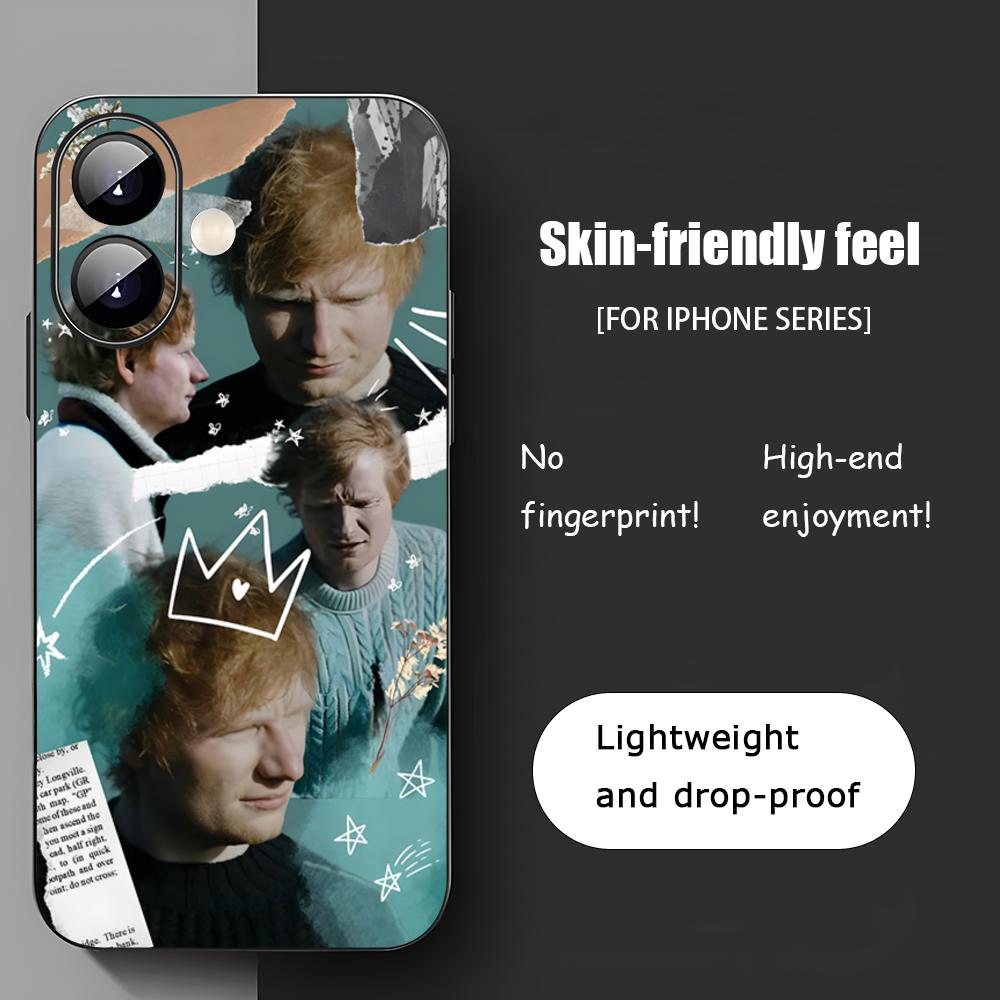 E-d Sheeran Singer Star Hot Phone Case For iPhone 17 16 15 14 13 12 11 X XR XS 8 Plus Mini Pro Max Soft black Shockproof Cover iPhone 15 Plus
E-d Sheeran Singer Star Hot Phone Case For iPhone 17 16 15 14 13 12 11 X XR XS 8 Plus Mini Pro Max Soft black Shockproof Cover iPhone 15 Plus