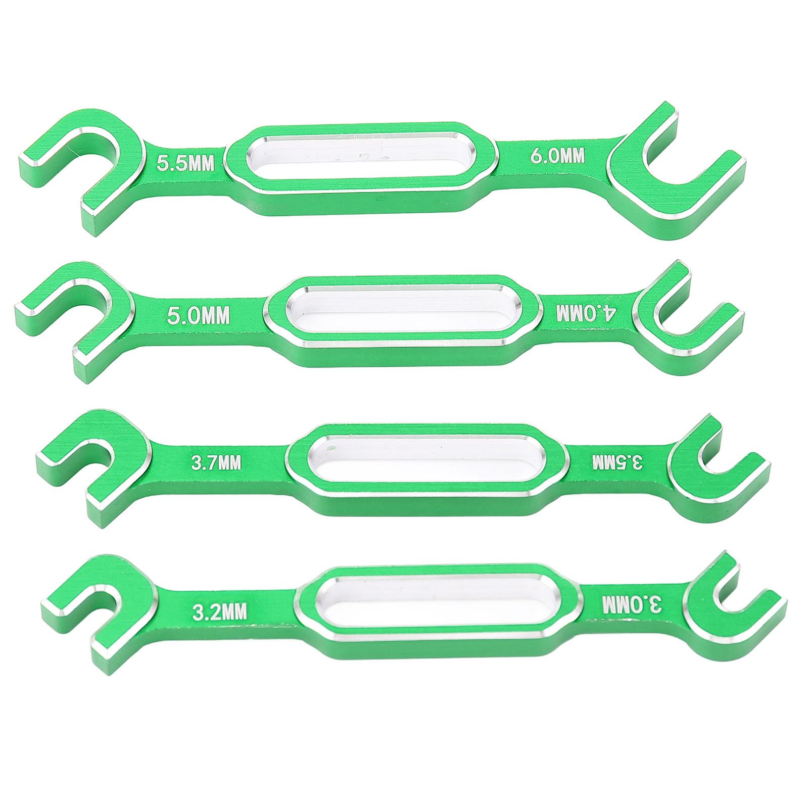4PCS RC Car Wrenches Turnbuckle Nut Ball Joint Remover Aluminum Alloy RC Maintenance Spanner
4PCS RC Car Wrenches Turnbuckle Nut Ball Joint Remover Aluminum Alloy RC Maintenance Spanner