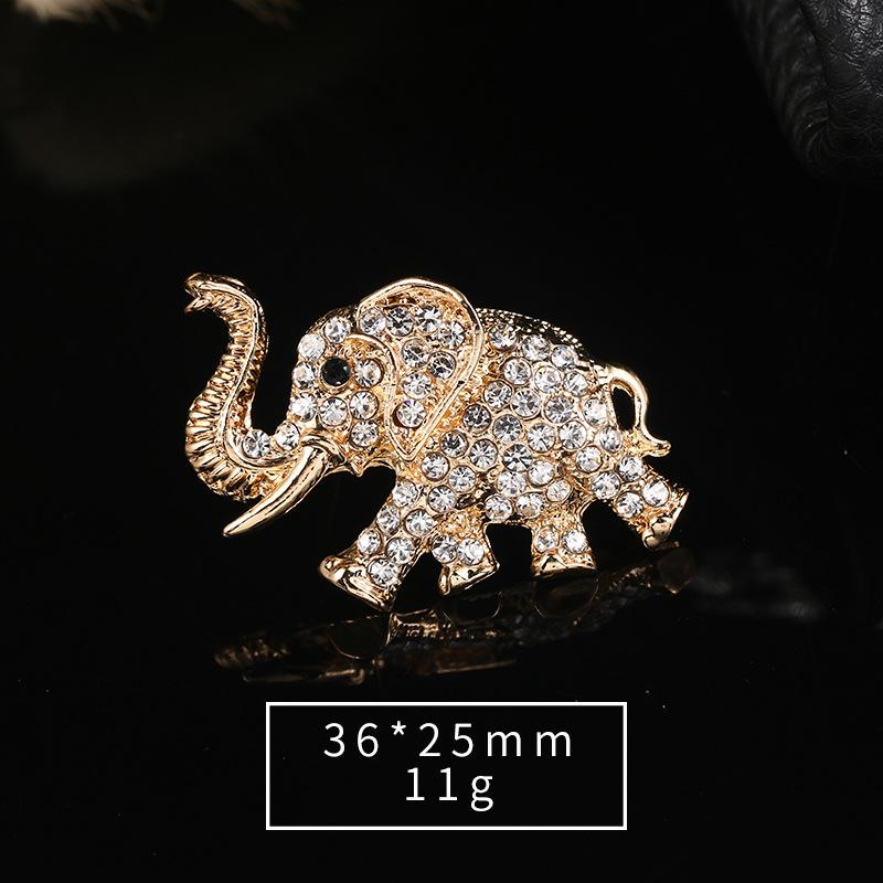 SKEDS Luxury Crystal Elephant Brooches For Women Female Vintage Animal Rhinestone Buckle Fashion Suit Clothes Badges Jewelry золотий
SKEDS Luxury Crystal Elephant Brooches For Women Female Vintage Animal Rhinestone Buckle Fashion Suit Clothes Badges Jewelry золотий