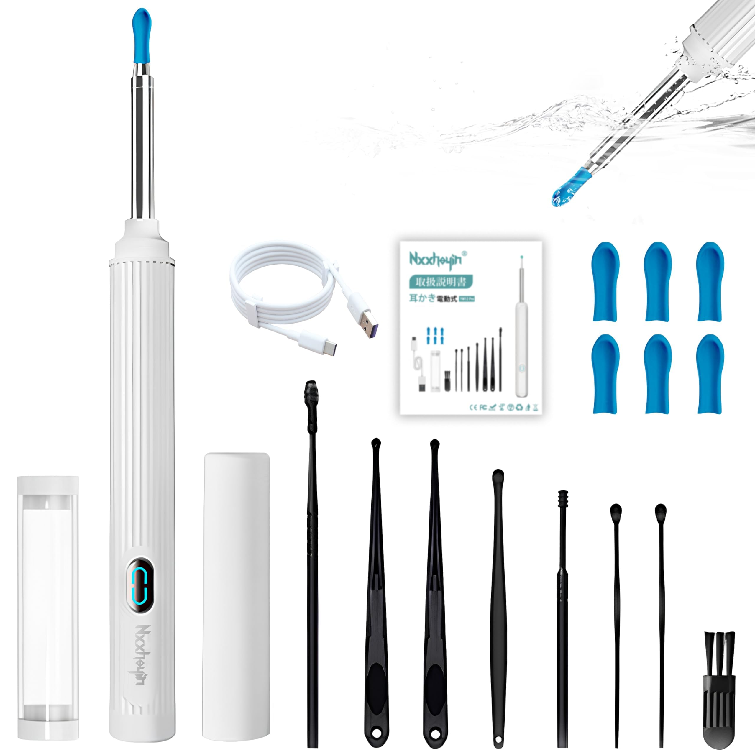 NXXHEYIN Камера для чистки ушей Подключение для чистки ушей 1296P Качество изображения 10 миллионов Инновационный беспроводной отоскоп Объектив IP67 Водонепроницаемый объектив Ухочистка с белый
NXXHEYIN Камера для чистки ушей Подключение для чистки ушей 1296P Качество изображения 10 миллионов Инновационный беспроводной отоскоп Объектив IP67 Водонепроницаемый объектив Ухочистка с белый