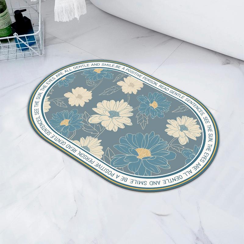 Diatom mud bathroom non-slip mat, bathroom water-absorbing quick-drying toilet, bathroom entry door mat, household foot mat 40x60cm15.7x23.6in
Diatom mud bathroom non-slip mat, bathroom water-absorbing quick-drying toilet, bathroom entry door mat, household foot mat 40x60cm15.7x23.6in