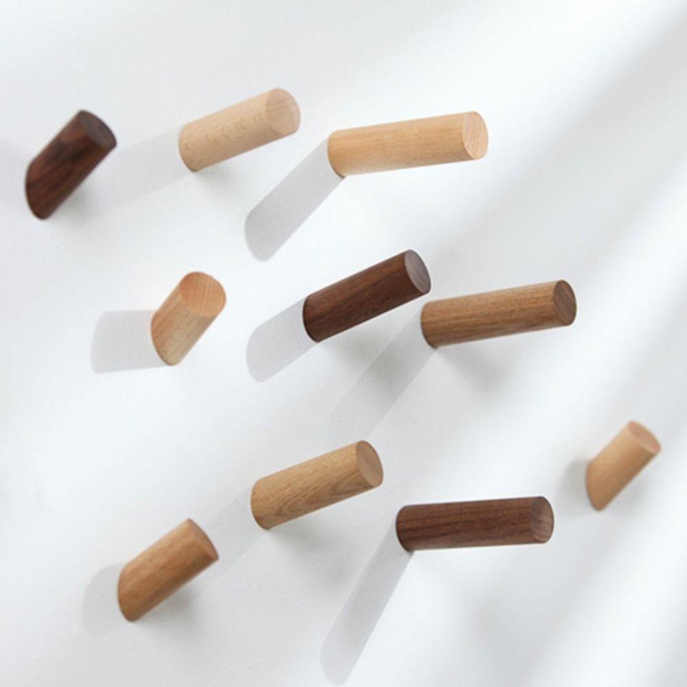 Coat Rack Wood Wall Hook Solid Wood Clothes Hanger Multi-Purpose Wall Hanger Hat style 1
Coat Rack Wood Wall Hook Solid Wood Clothes Hanger Multi-Purpose Wall Hanger Hat style 1
