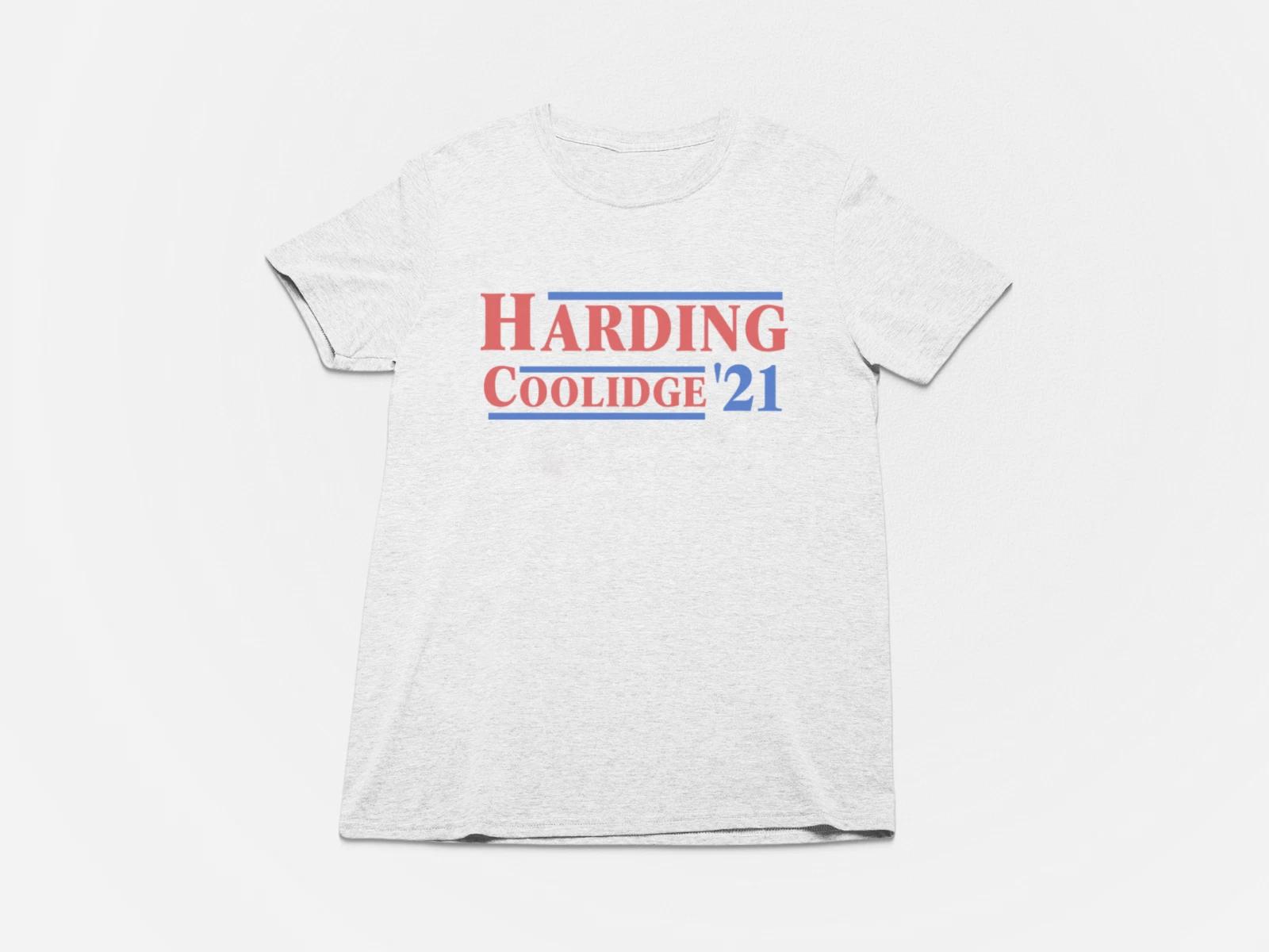 Warren G. Harding & Calvin Coolidge Tshirt, (1921-1923) Political, Campaign M
Warren G. Harding & Calvin Coolidge Tshirt, (1921-1923) Political, Campaign M