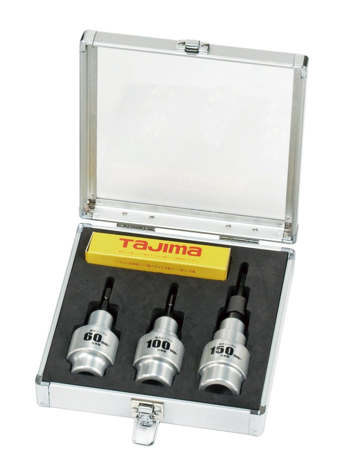 Tajima DK-MS3MSET Vinyl Insulated Wire Peeler, Socket Type CV Wire Stripper, Fixed Type, 60, 100, 150 Set, 600 V, CV Wire (For CVT)
Tajima DK-MS3MSET Vinyl Insulated Wire Peeler, Socket Type CV Wire Stripper, Fixed Type, 60, 100, 150 Set, 600 V, CV Wire (For CVT)