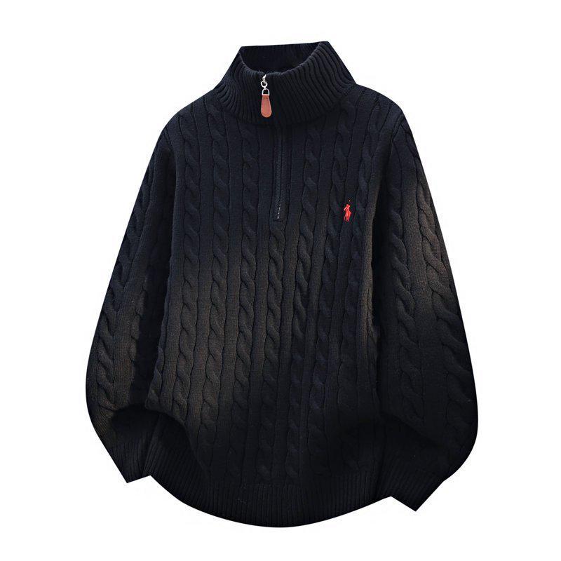 Men s Casual War Horse Logo Half-Zip Sweater - Thick, Warm, Versatile Knitwear with Stand Collar XL чорний
Men s Casual War Horse Logo Half-Zip Sweater - Thick, Warm, Versatile Knitwear with Stand Collar XL чорний