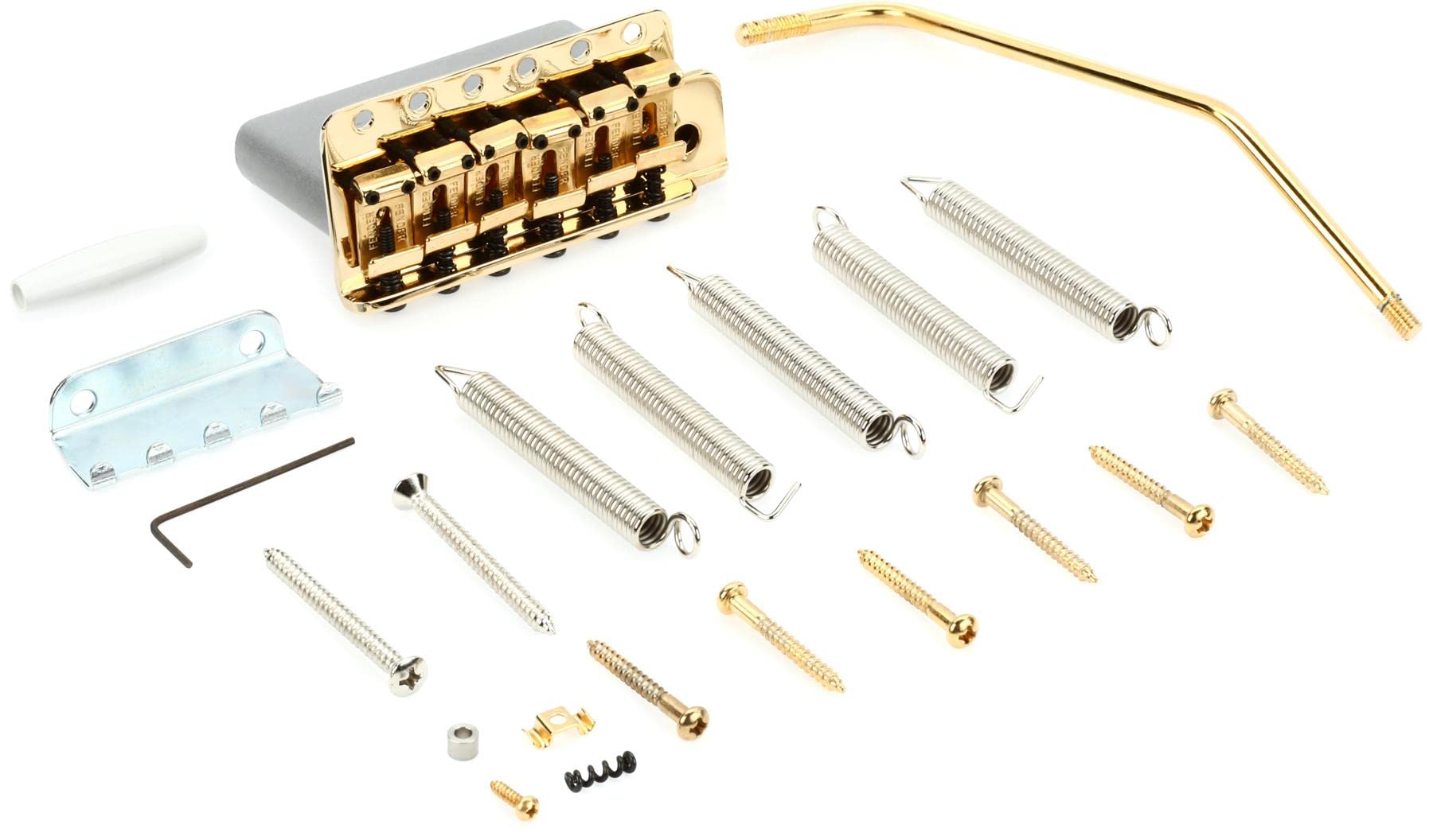 Fender Parts American Vintage Series Tremolo 6-Saddle Stratocaster® Assembly,Gold) золотой
Fender Parts American Vintage Series Tremolo 6-Saddle Stratocaster® Assembly,Gold) золотой