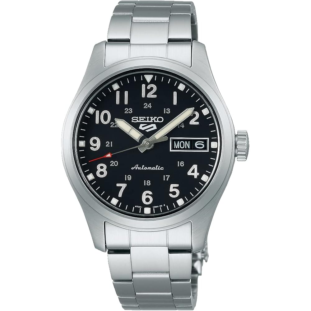 Seiko Automatic Mechanical Watch Black SRPJ81K1 Men s with Manual Wind Overseas Model
Seiko Automatic Mechanical Watch Black SRPJ81K1 Men s with Manual Wind Overseas Model
