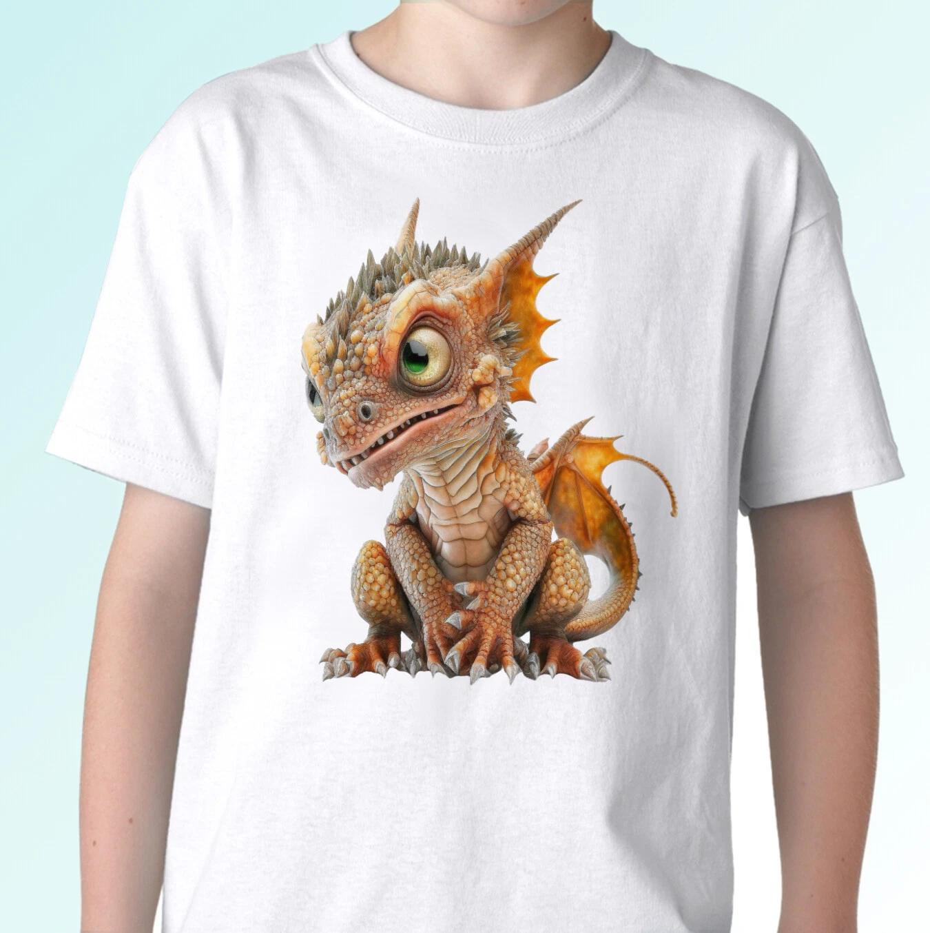 Dragon kids boys T-Shirt tee fantasy top baby creature gift s s kids baby size 130
Dragon kids boys T-Shirt tee fantasy top baby creature gift s s kids baby size 130