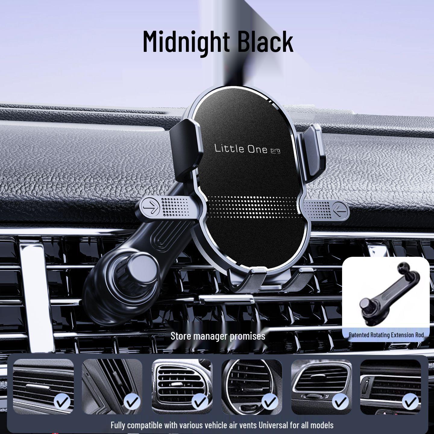 Universal Non-Slip Shockproof Car Gravity Mount for Air/AC Vent
Universal Non-Slip Shockproof Car Gravity Mount for Air/AC Vent