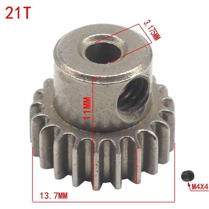 Metal 17t 64t Spur Differential Gear Motor Pinion Cogs Set For Hsp 10 Cars Rc 21T
Metal 17t 64t Spur Differential Gear Motor Pinion Cogs Set For Hsp 10 Cars Rc 21T