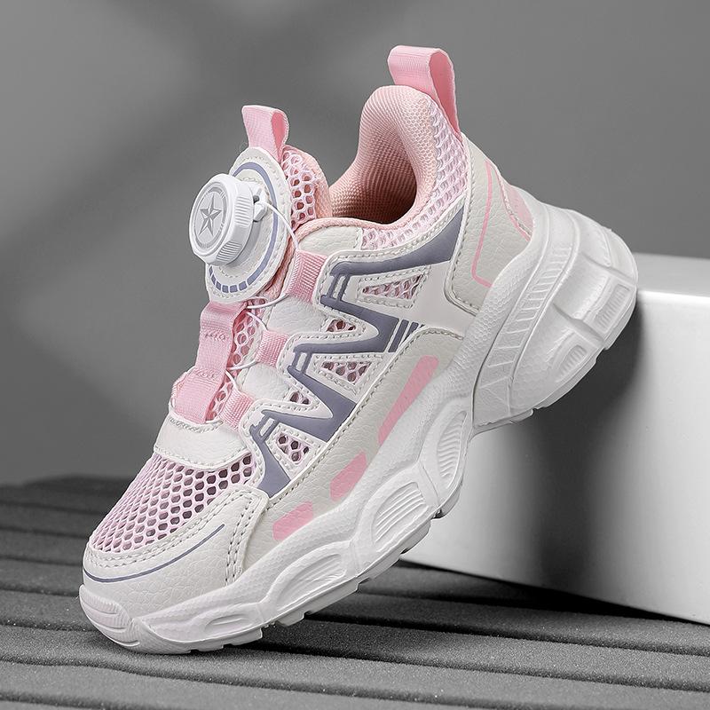 Summer Breathable Mesh Sports Shoes Girls Fashion Dad Sneakers Lightweight Hollow Toddler Girls Single Net Shoes size 28
Summer Breathable Mesh Sports Shoes Girls Fashion Dad Sneakers Lightweight Hollow Toddler Girls Single Net Shoes size 28