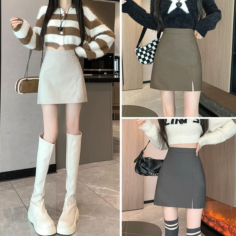 2024 Autumn/Winter Korean Style PU Leather High Waist Midi Skirt for Women XL абрикосовый
2024 Autumn/Winter Korean Style PU Leather High Waist Midi Skirt for Women XL абрикосовый