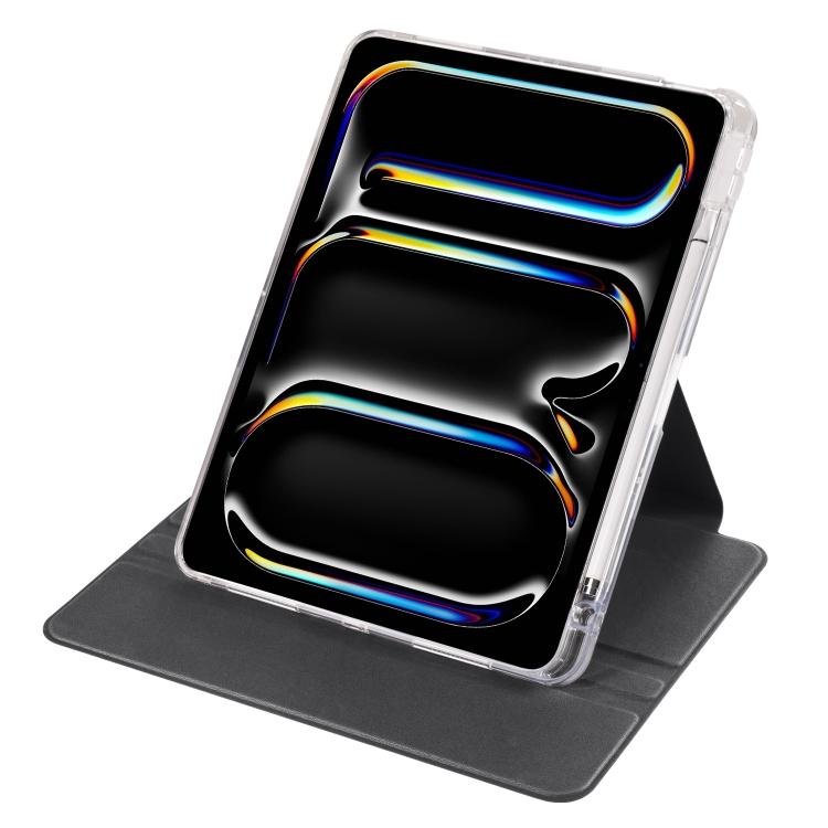 For iPad Pro 13 (2024) Case Rotating Stand PU Leather Clear Back Detachable Tablet Cover Black
For iPad Pro 13 (2024) Case Rotating Stand PU Leather Clear Back Detachable Tablet Cover Black