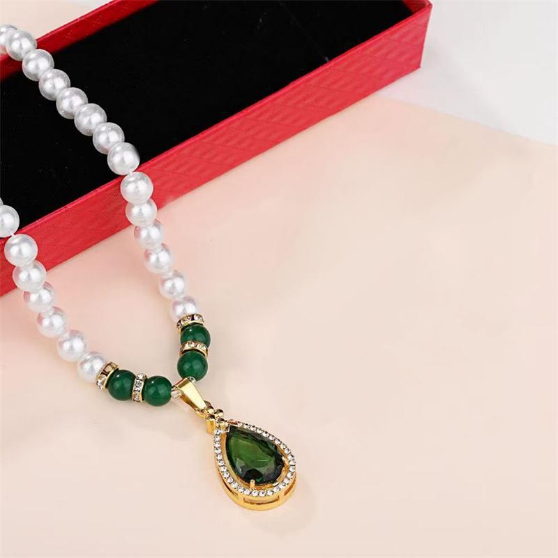 Pearl Choker Crystal Women s Necklaces Water Drop Pendants Imitation Pearl Chain Luxury Elegant Wedding Neck Zircon 2026 new
Pearl Choker Crystal Women s Necklaces Water Drop Pendants Imitation Pearl Chain Luxury Elegant Wedding Neck Zircon 2026 new
