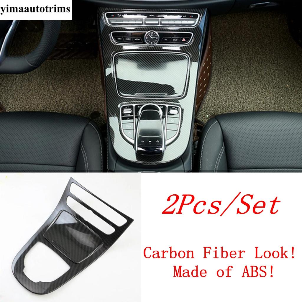 Central Control Air AC Conditioning Panel Gear Shift Cover Trim For Mercedes Benz E Class E-Class W213 2016 - Accessories Carbon Fiber Style
Central Control Air AC Conditioning Panel Gear Shift Cover Trim For Mercedes Benz E Class E-Class W213 2016 - Accessories Carbon Fiber Style