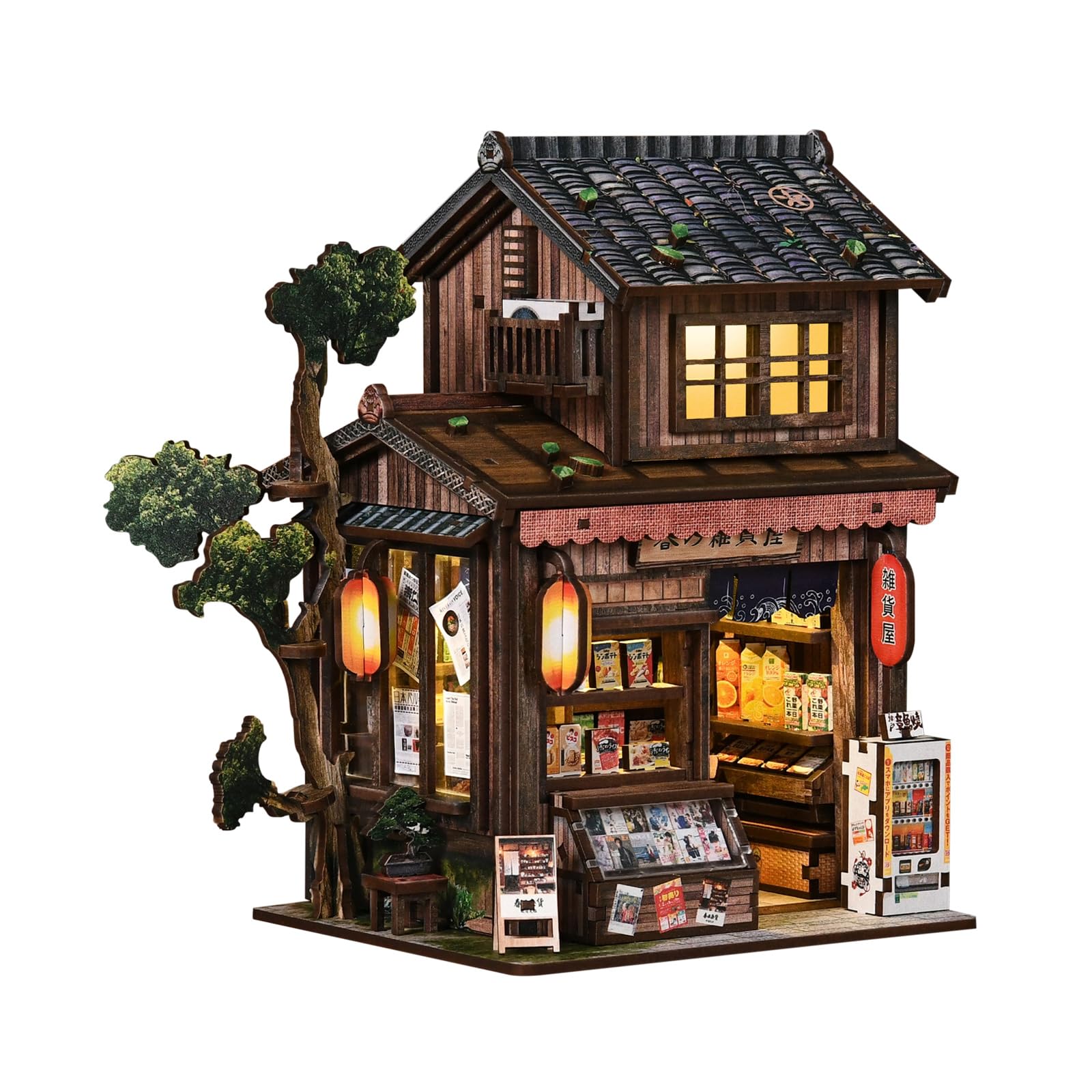 CRESYMME Miniature House Dollhouse Book Nook Kit Wooden DIY 3D Hobby Handmade Era General (Showa Store)
CRESYMME Miniature House Dollhouse Book Nook Kit Wooden DIY 3D Hobby Handmade Era General (Showa Store)