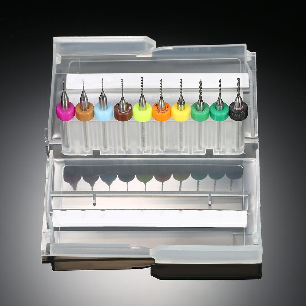 10pcs Tungsten Carbide Micro Drill Bits Set Engraving Tools for PCB Circuit Board
10pcs Tungsten Carbide Micro Drill Bits Set Engraving Tools for PCB Circuit Board