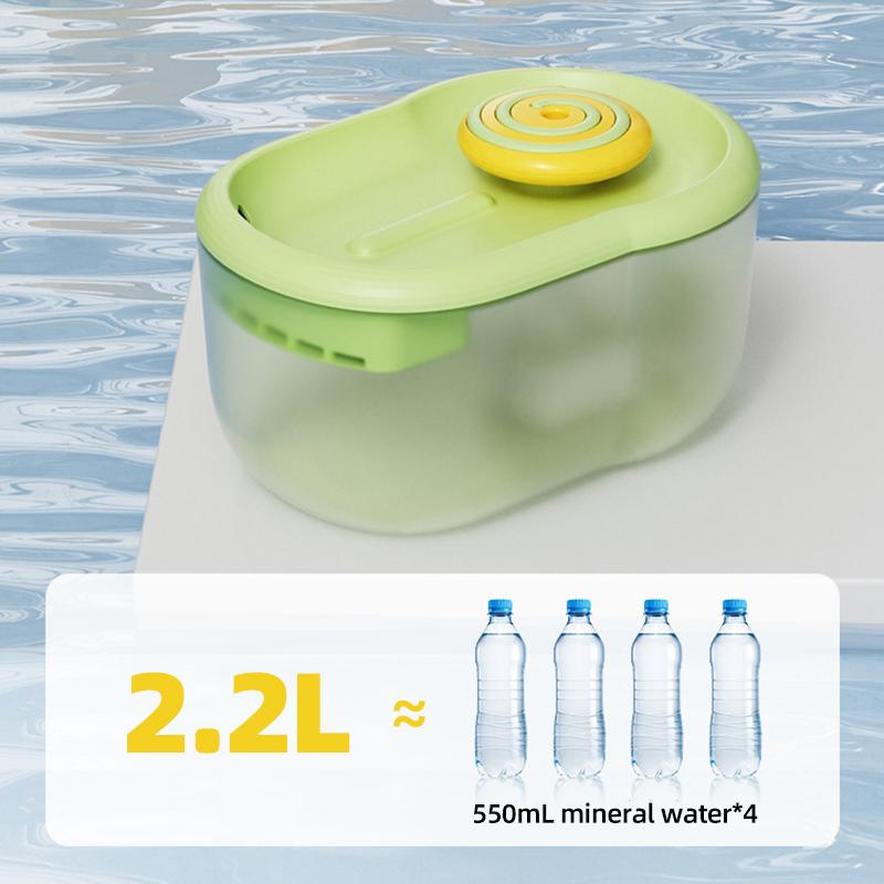 2.2L Pet Smart Automatic Water Fountain Ultra-Quiet Auto Filter Sterilize Recirculate Cat Dog Water Dispenser USB Interface зелёный
2.2L Pet Smart Automatic Water Fountain Ultra-Quiet Auto Filter Sterilize Recirculate Cat Dog Water Dispenser USB Interface зелёный