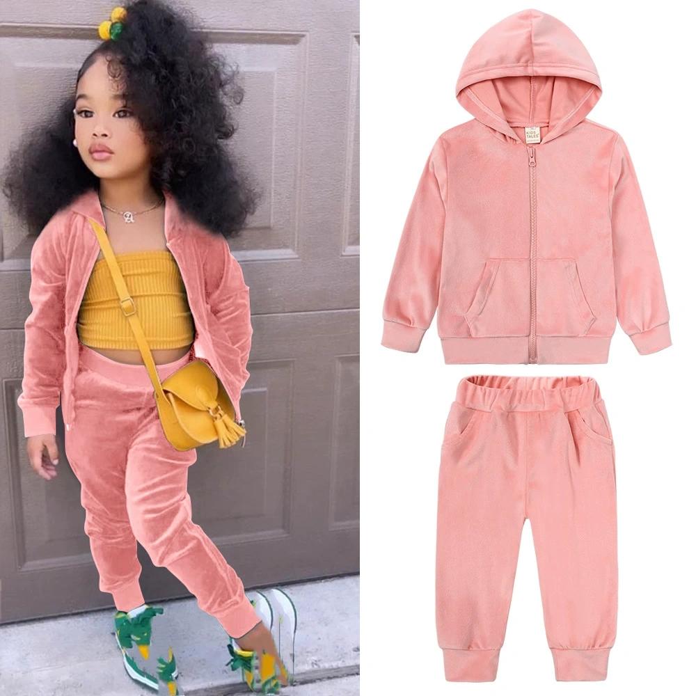 Спортивные костюмы для мальчиков и девочек на осень и зиму, в западном стиле, модные, детская одежда от интернет-звезд, двухпредметный костюм из золотого велюра для старших детей 80
Спортивные костюмы для мальчиков и девочек на осень и зиму, в западном стиле, модные, детская одежда от интернет-звезд, двухпредметный костюм из золотого велюра для старших детей 80