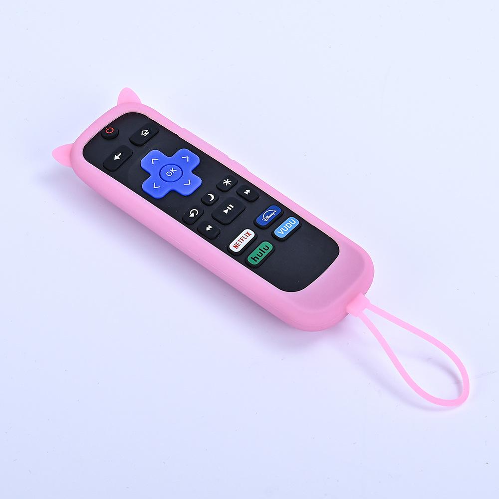 Cat Ears Silicone Protective Case for TCL Roku TV Remote - Drop-Proof & Luminous 5*14.5 cm
Cat Ears Silicone Protective Case for TCL Roku TV Remote - Drop-Proof & Luminous 5*14.5 cm