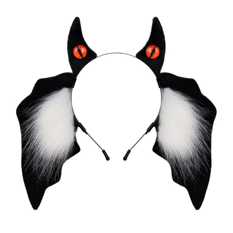 Fuzzy Bat Ear Hairband Lightweight Comfortable Adjustable Headpiece For Children Cosplays Daily Use чорний
Fuzzy Bat Ear Hairband Lightweight Comfortable Adjustable Headpiece For Children Cosplays Daily Use чорний