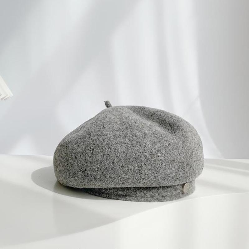 Women French Art Retro Wool Felt Autumn Solid Colors Warm Winter Beanie Hat Beret Cap For Female 55-58cm(adult)
Women French Art Retro Wool Felt Autumn Solid Colors Warm Winter Beanie Hat Beret Cap For Female 55-58cm(adult)