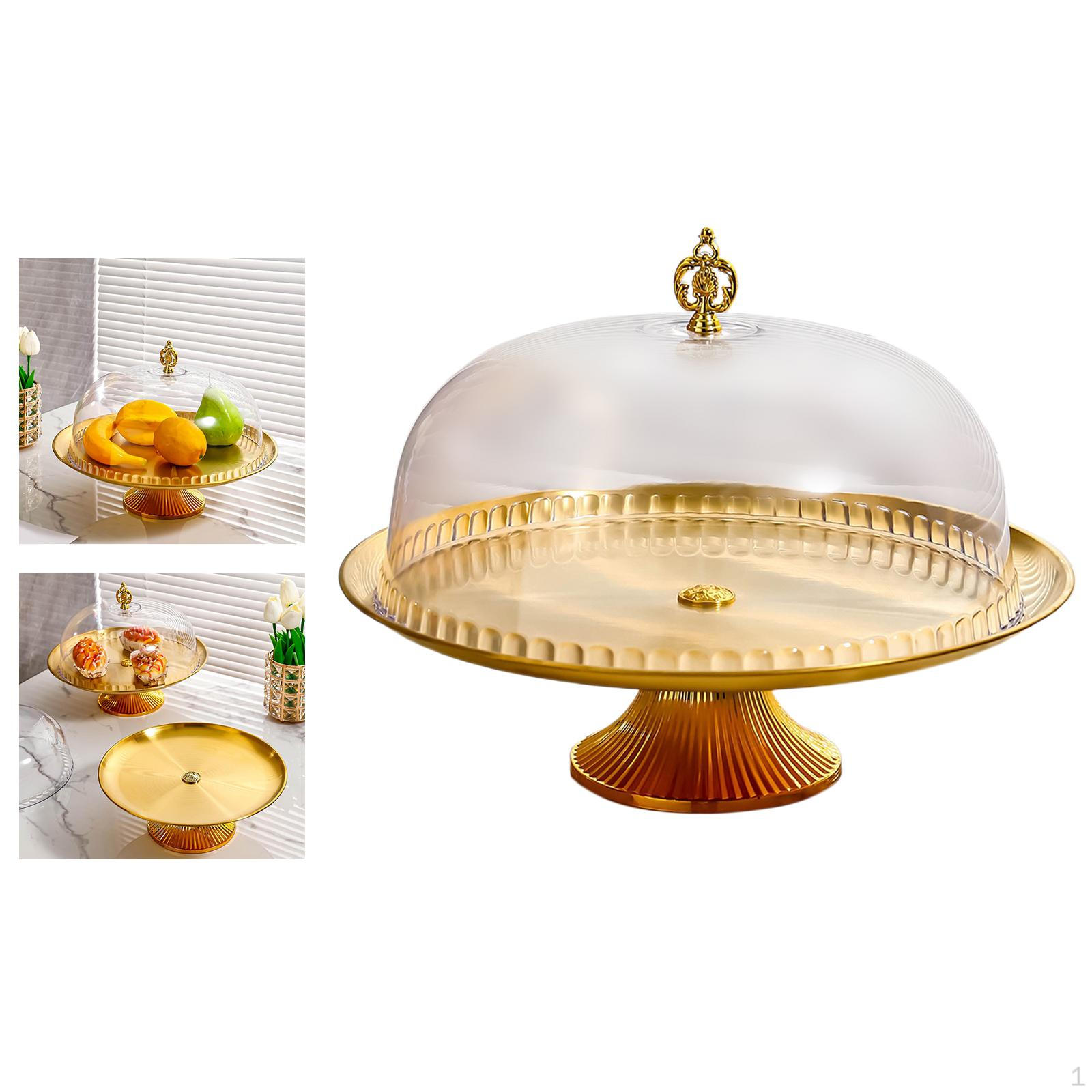 Cake Stand with Clear Lids Cupcake Display Plate Dome Cover Dessert Tray for 34cm
Cake Stand with Clear Lids Cupcake Display Plate Dome Cover Dessert Tray for 34cm
