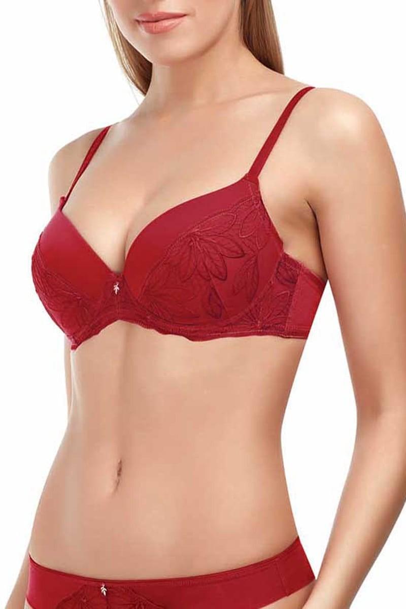 Бюстгальтер push-up Marc & Andre (54350) 80A імперська червоний колір
Бюстгальтер push-up Marc & Andre (54350) 80A імперська червоний колір