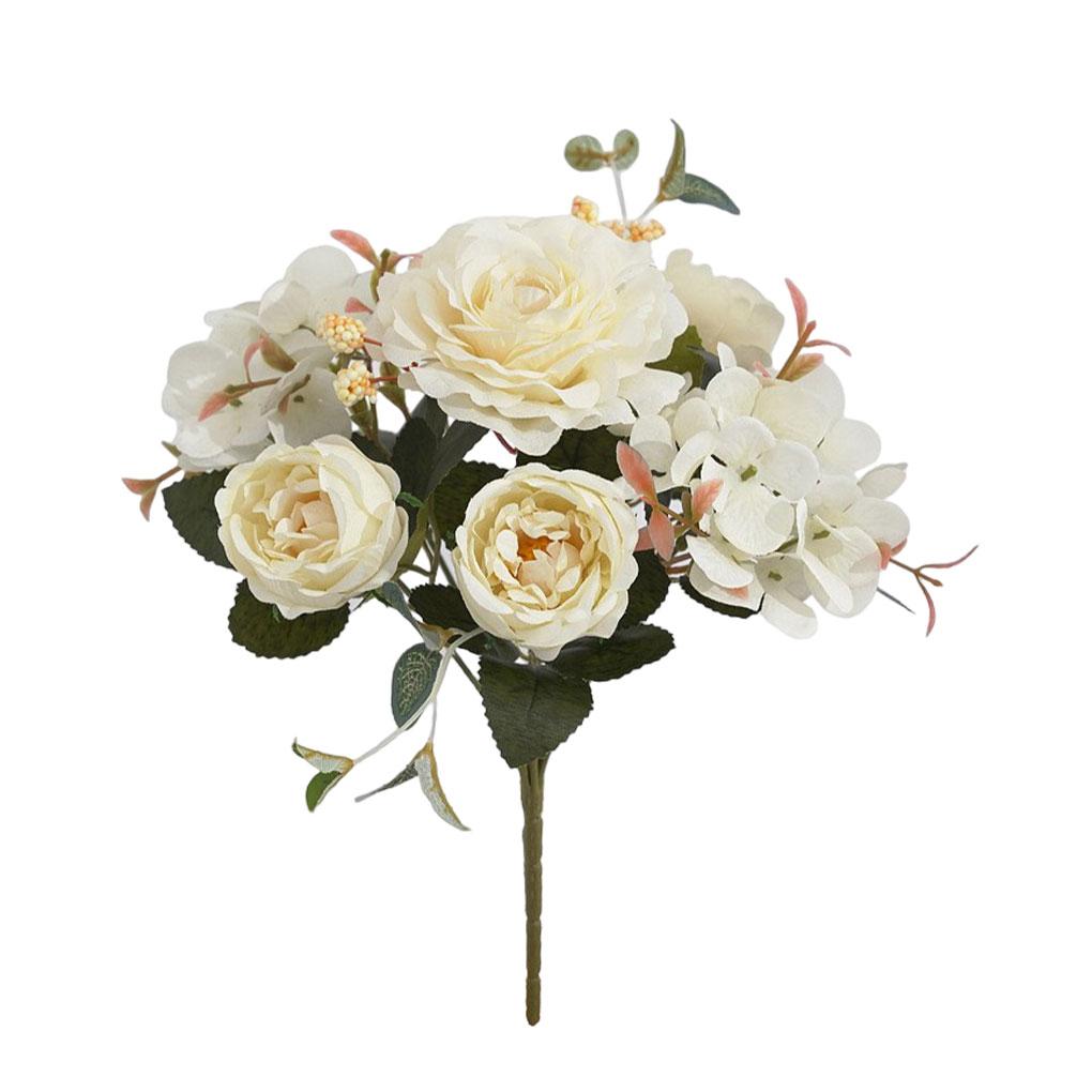 Artificial Flowers Bouquet Heads Lifelike Roses Party Home DIY Decorative Simulation Bunch for Table Wedding Display Decor
Artificial Flowers Bouquet Heads Lifelike Roses Party Home DIY Decorative Simulation Bunch for Table Wedding Display Decor
